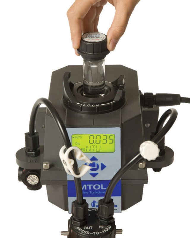 Online Process Turbidimeter - Ultrasonic Cleaning for Low Maintenance | HF Scientific MTOL+