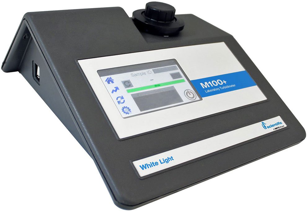 Lab Turbidimeter with Color Touchscreen - 0.0001 NTU Resolution | HF Scientific M100+