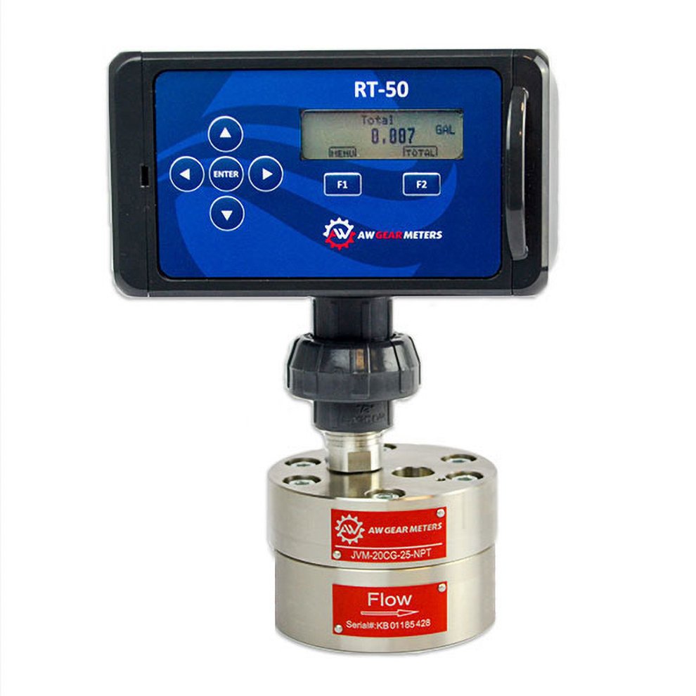Battery-Powered Flow Display - 2-Year Life, Bluetooth | AW-Lake RT-50