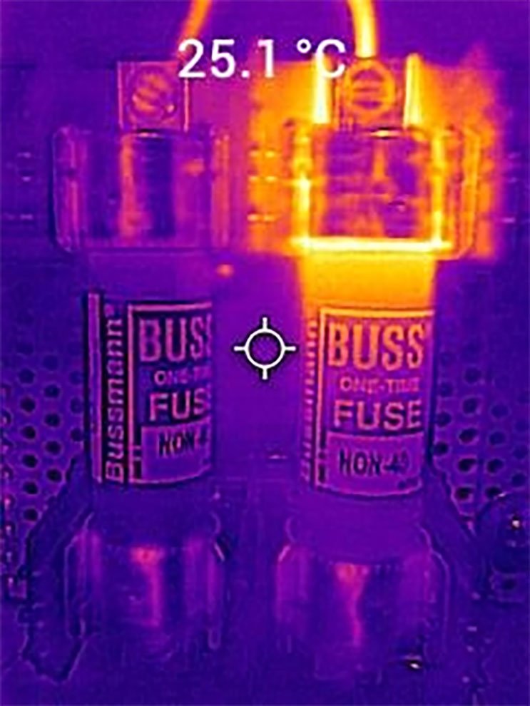 MSX Thermal Camera - 80x60 Bullseye Laser | FLIR TG165-X