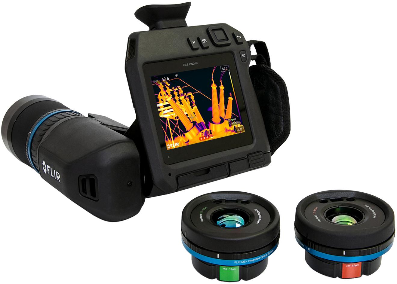 Optical Gas Imaging Camera - Methane SF6 Detection | FLIR GF77