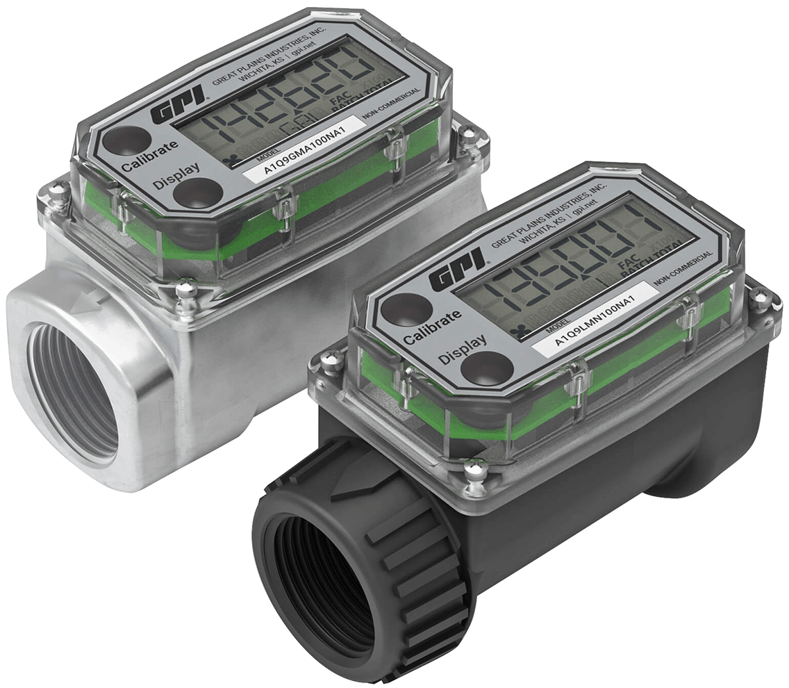 Turbine Flow Meter - 300 GPM, FM Intrinsically Safe | Flomec GPI A1