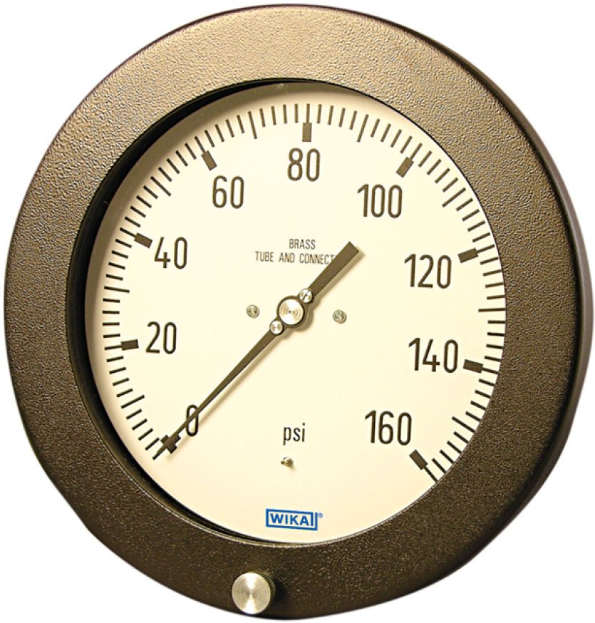 Process Pressure Gauge - Hinged Ring | WIKA 232.25