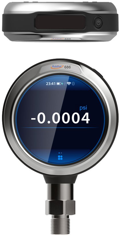 Digital Pressure Gauge - Color Touch Screen | Additel ADT686