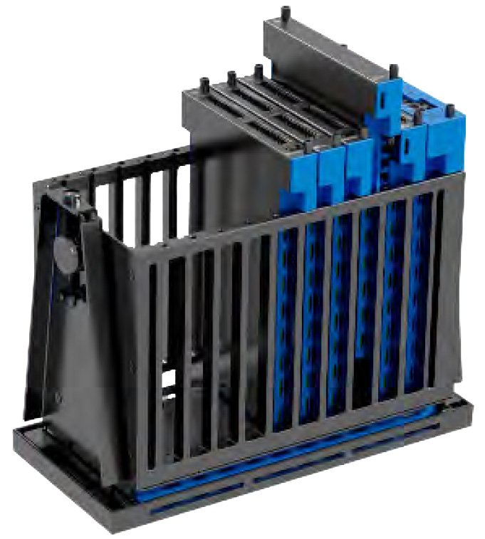 Bently Nevada Orbit 60R/CHA System Chassis - Modular Monitoring, 3U/6U, Xtend Technology