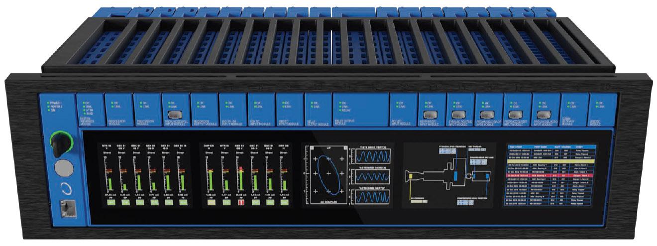Bently Nevada Orbit 60R/CHA System Chassis - Modular Monitoring, 3U/6U, Xtend Technology