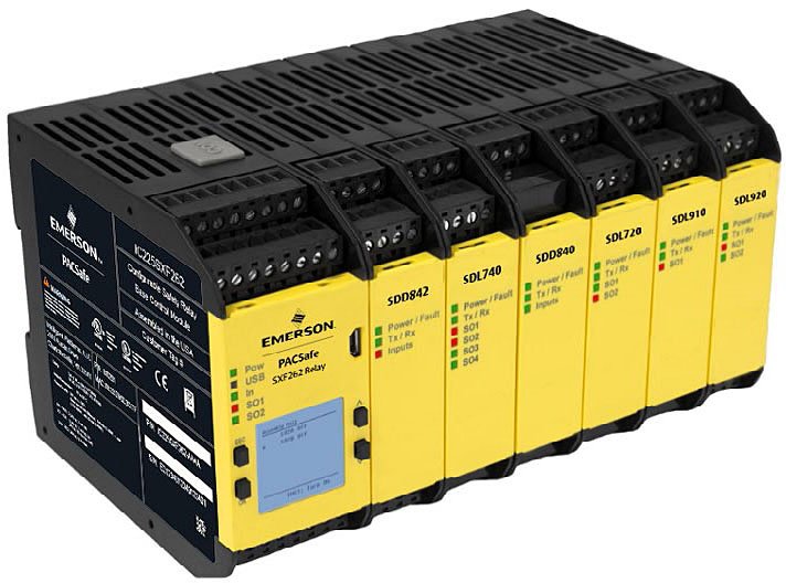 Configurable Safety Controller - SIL3 | Emerson PACSafe