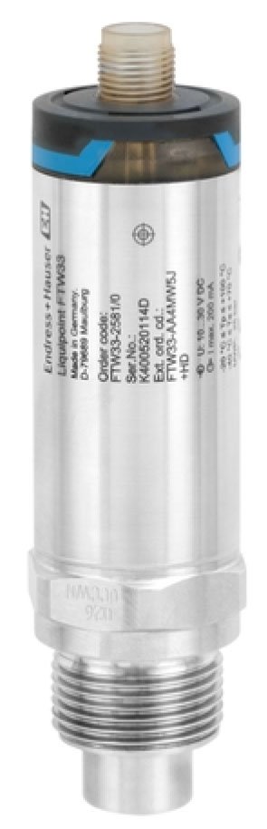 Hygienic Point Level Switch - Flush Mount | E+H Liquipoint FTW33
