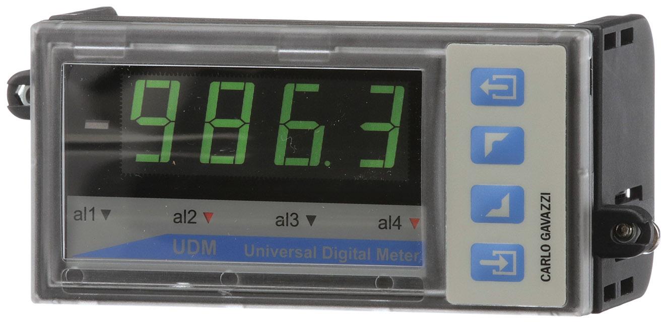Modular Panel Meter - 4-Digit | Carlo Gavazzi UDM40
