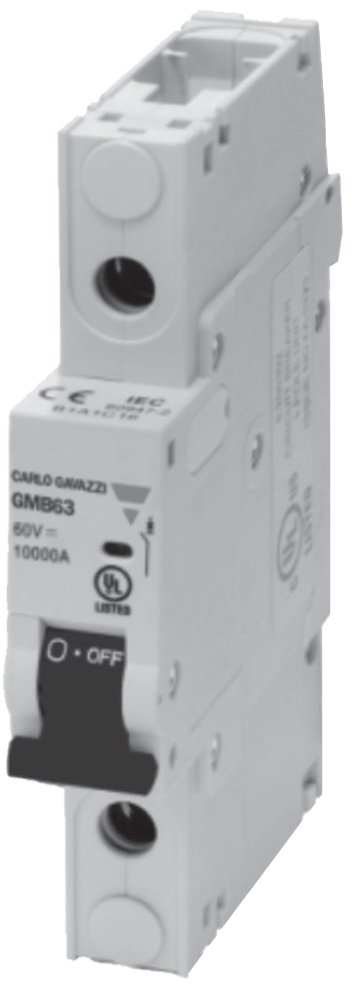 Miniature Circuit Breaker - UL489 Branch | Carlo Gavazzi GMB63