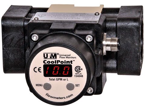 Turbine Flow Meter - 5-50GPM, 1in NPT | CA-VSM3
