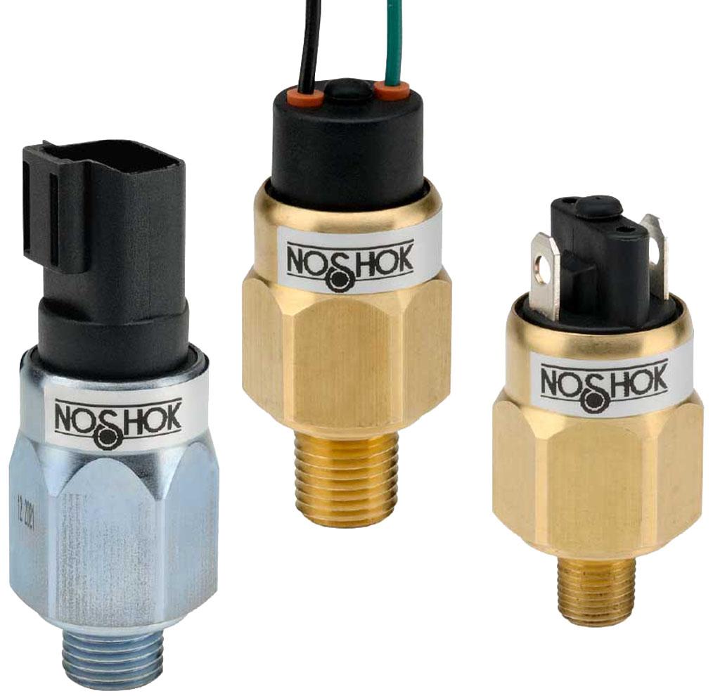Mechanical SPST Pressure Switch - Low Current | NOSHOK 100 Series