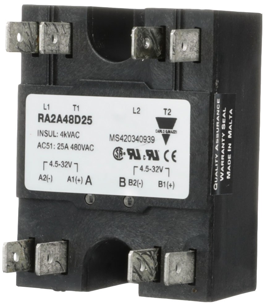 2-Pole Solid State Relay - Zero Switching | Carlo Gavazzi RA2A