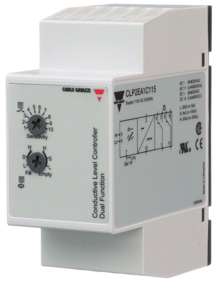 Conductive Level Controller - Adjustable Sensitivity | Carlo Gavazzi Type CL