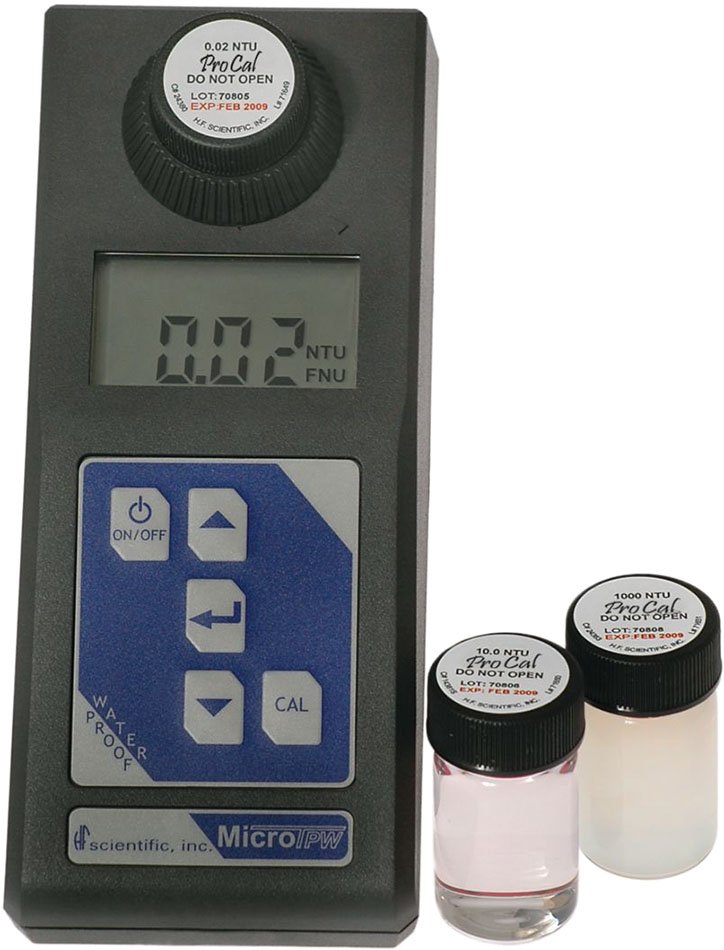 Rugged Field Turbidity Meter - Waterproof with Carrying Case | HF Scientific MicroTPW