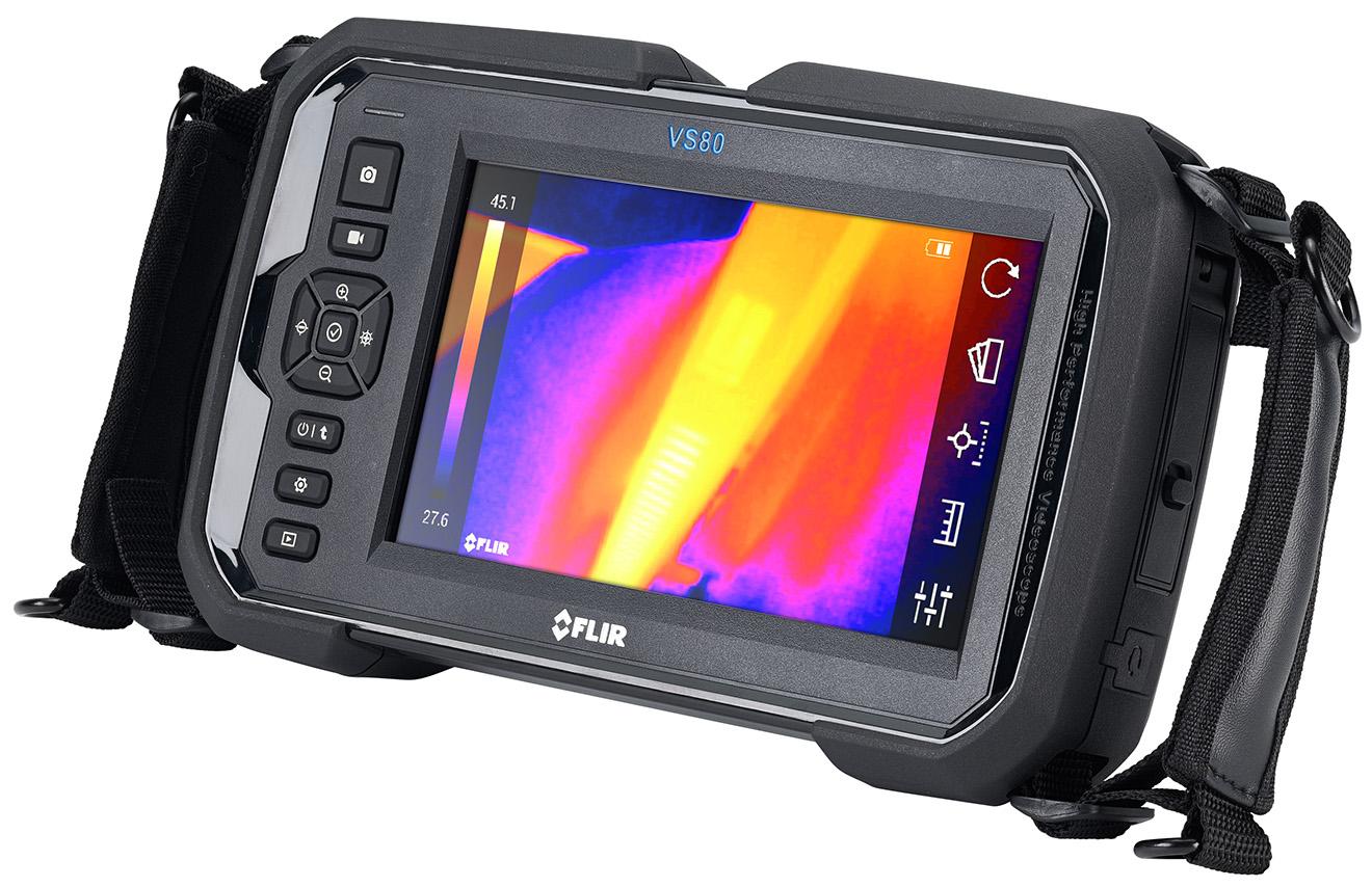 FLIR VS80 Industrial Videoscope | 7" Touchscreen Interchangeable Probe Inspection Borescope