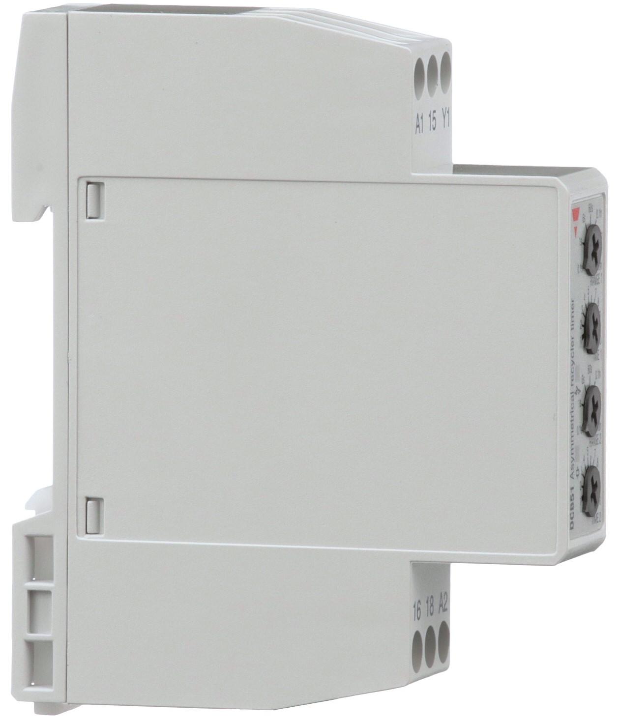 Asymmetrical Recycler Timer - 0.1s-100h | Carlo Gavazzi DCB51