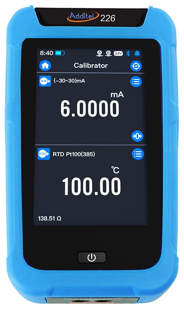 Multifunction Process Calibrator - 0.005% Accuracy, IS Option | Additel 226