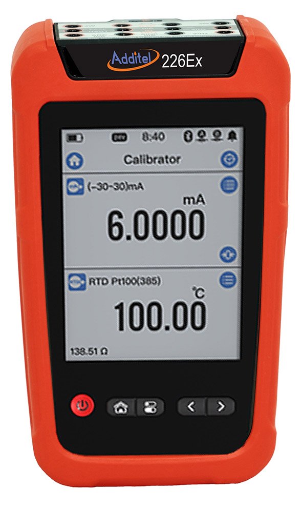 Multifunction Process Calibrator - 0.005% Accuracy, IS Option | Additel 226