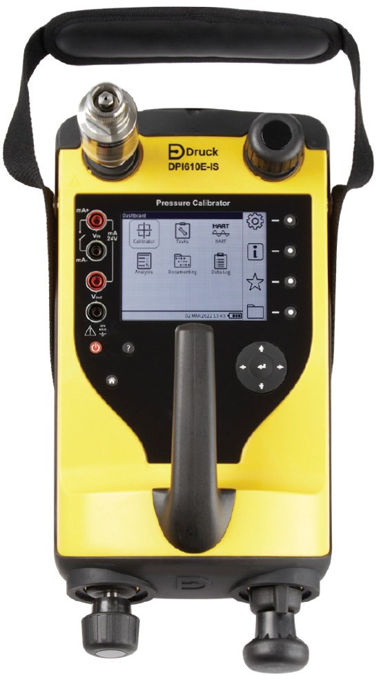 Pressure Calibrator - Pneumatic/Hydraulic | Druck DPI610E