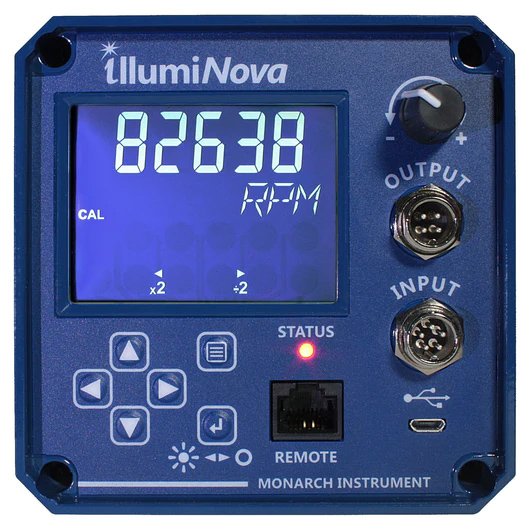 Fixed Mount LED Stroboscope - 30-999,999 FPM | Monarch illumiNova