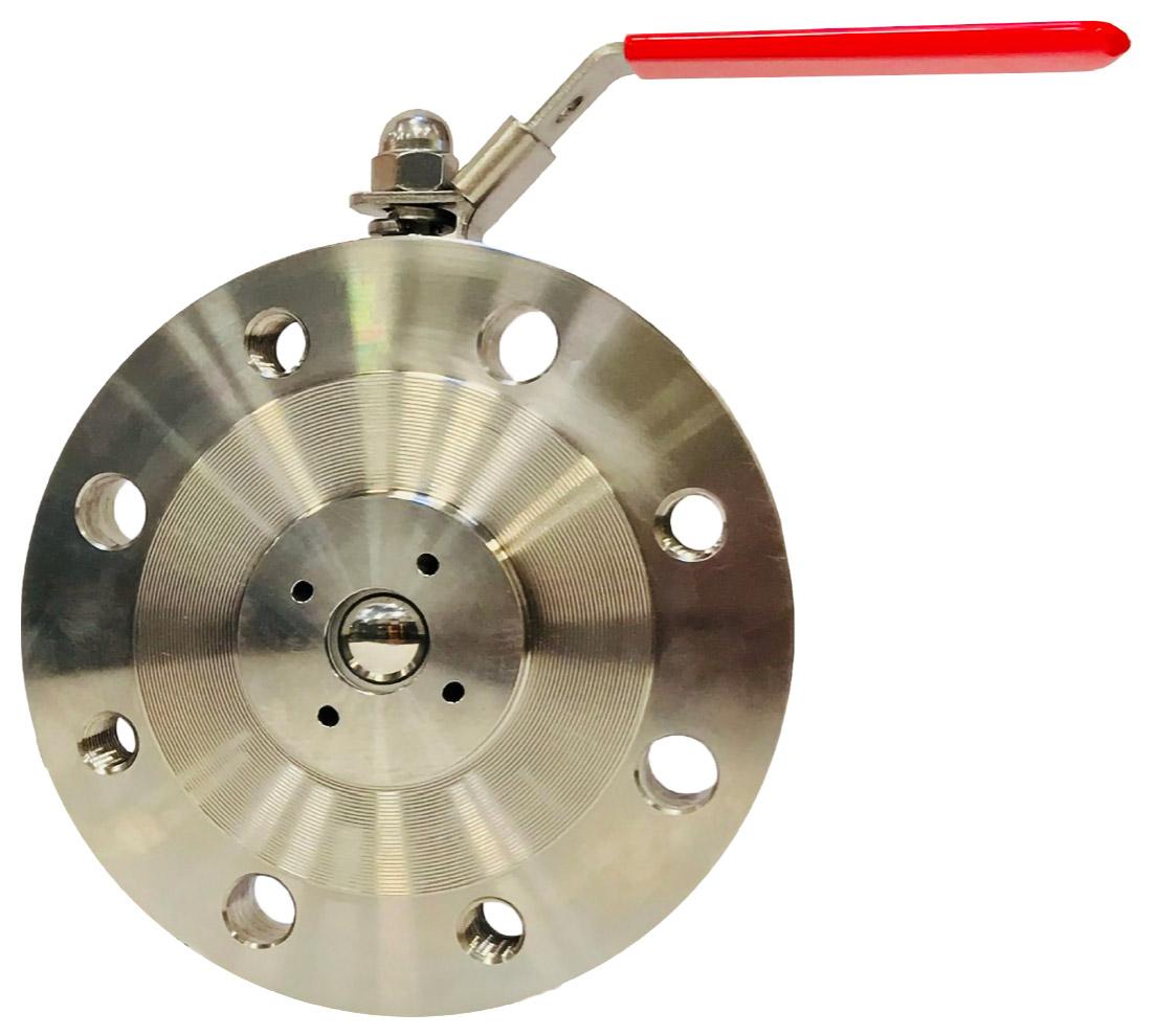 Level Transmitter Isolation Valve - Swirl-Purge Self-Cleaning | Indu-Tech