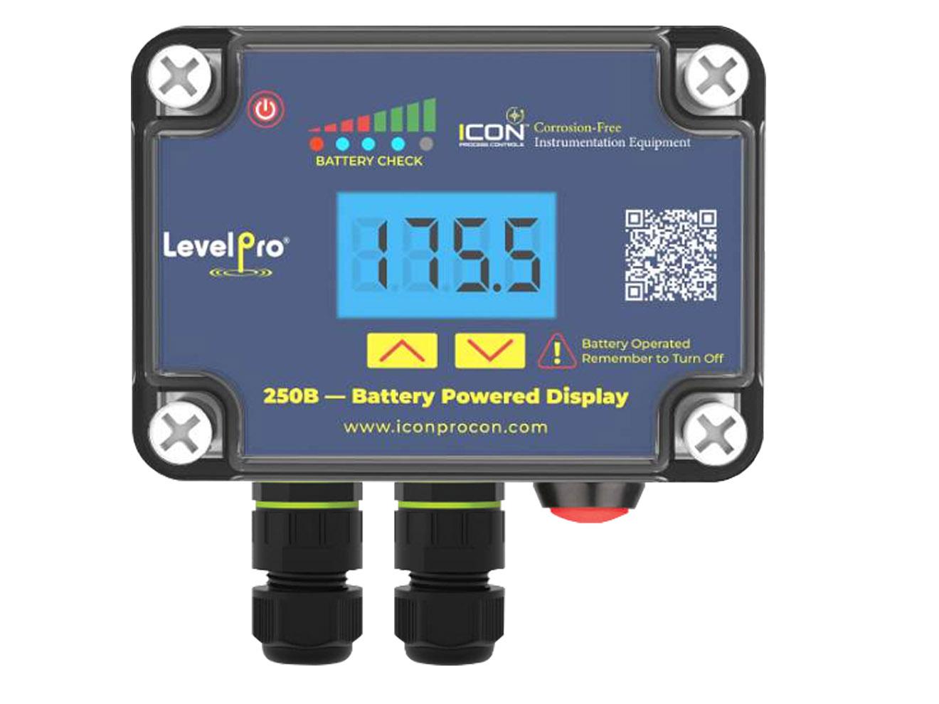 Loop or Battery Powered Level Display - NEMA4X | ICON ITC 250