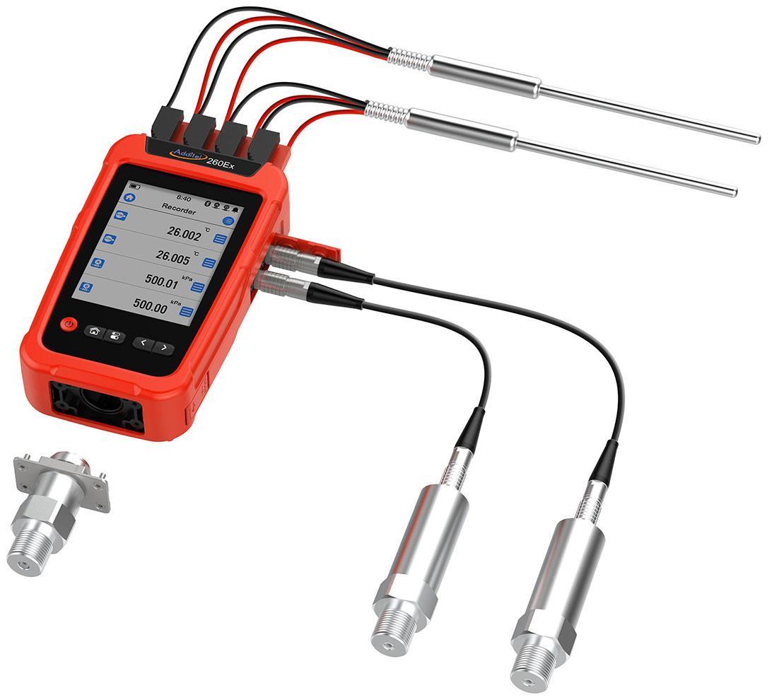 Multichannel Reference Recorder - 8 Channels, IS Certified | Additel 260Ex
