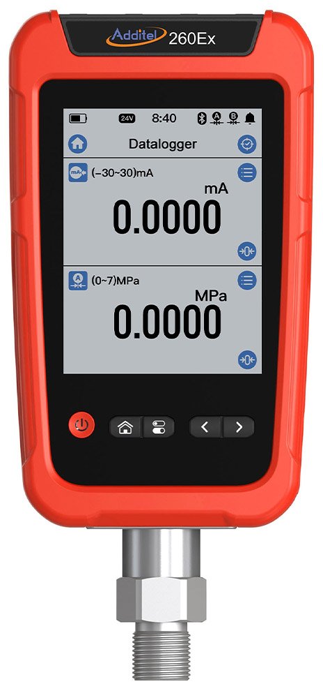 Multichannel Reference Recorder - 8 Channels, IS Certified | Additel 260Ex
