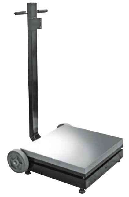 Portable Floor Scale - Wheel or Caster | Rice Lake BenchMark HDP