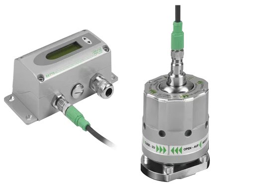 Thermal Mass Flow Sensor - DN40-80, 1:400 Range | E+E EE772