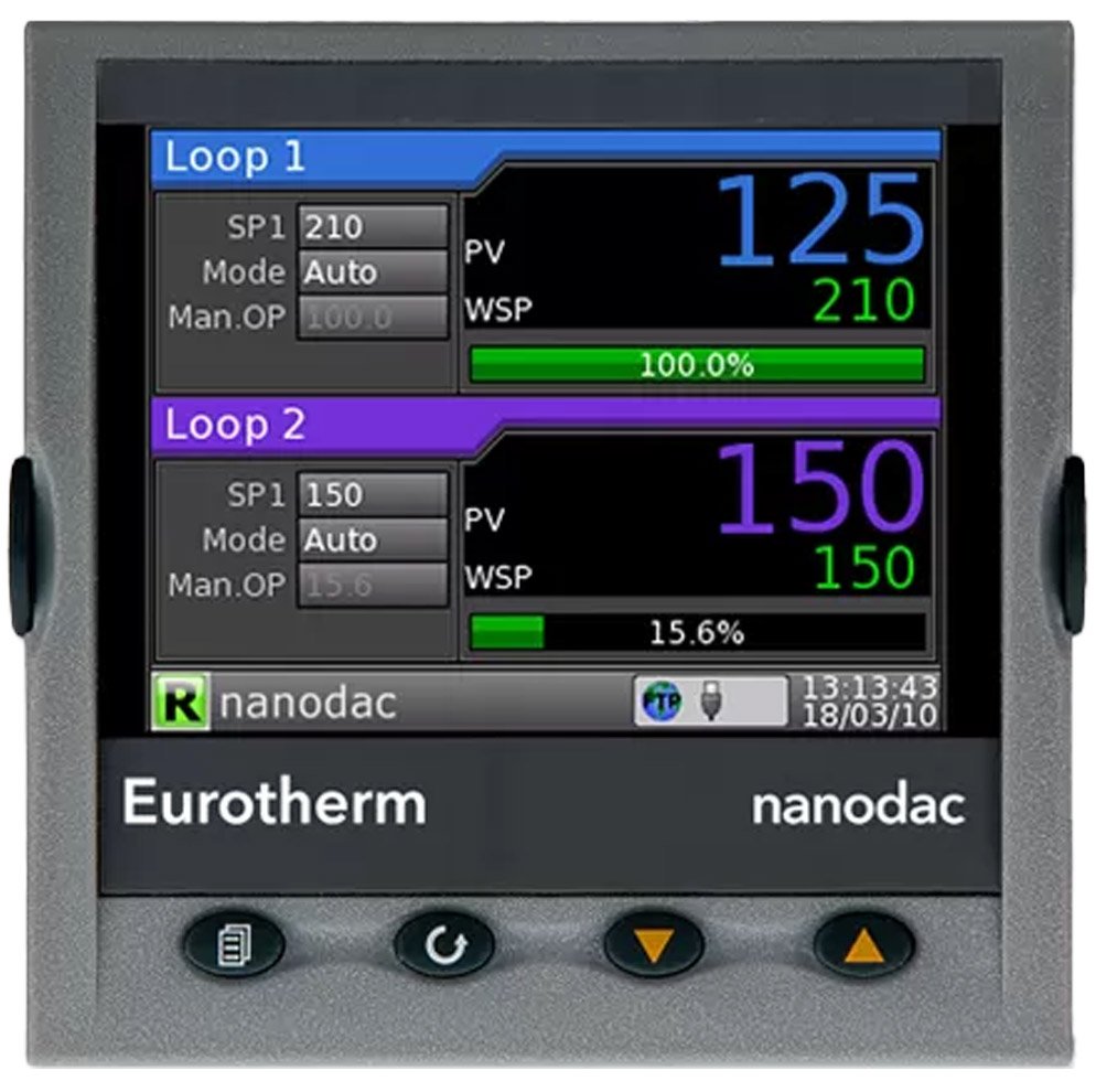 Graphic Recorder - 4 Channels 125ms Sampling | Eurotherm Nanodac
