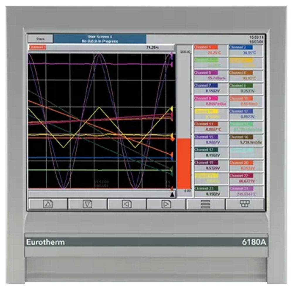 Graphic Recorder - 125ms Sampling Up to 48 Channels | Eurotherm 6100A/6180A