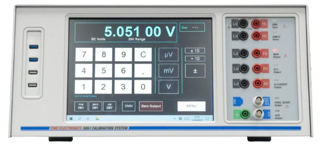 Multifunction Calibration System - 1050V/22A, Oscilloscope Cal | Time Electronics 5051Plus