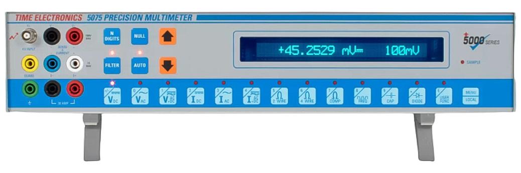 Precision Digital Multimeter - 7.5 Digit | Time Electronics 5075