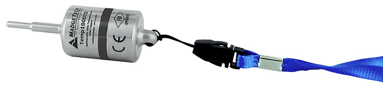 Intrinsically Safe Temperature Logger - ATEX/FM Approved | MadgeTech Temp1000IS/Temp1000Ex
