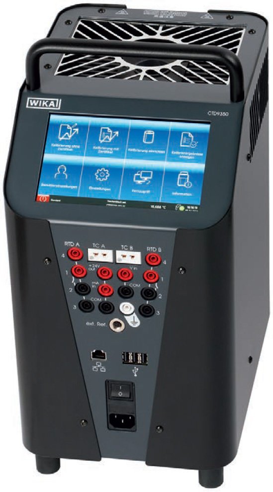 Dry Well Calibrator - -35 to 700°C, 0.001°C Resolution | WIKA Mensor CTD9350