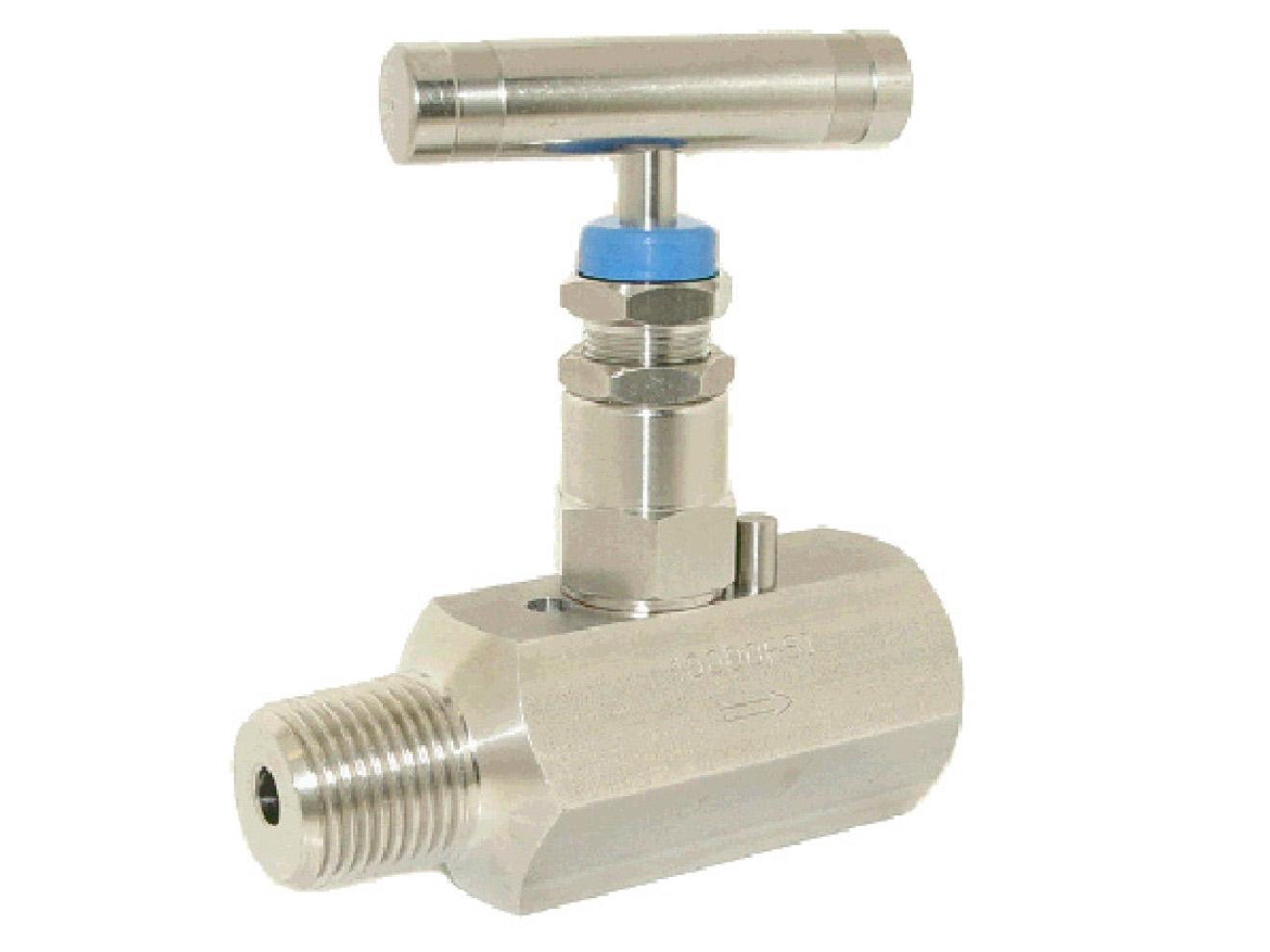 PIC Gauges Needle Valve - Instrumentation Grade, 6000-10000 psi, Carbon/316SS