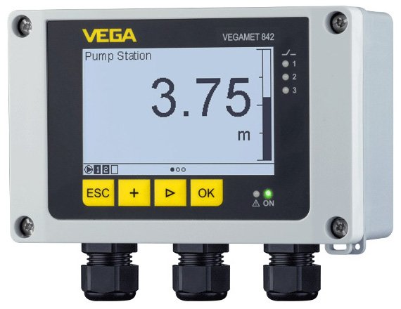 Dual Channel Process Controller - 4-20mA Inputs | VEGA VEGAMET 842