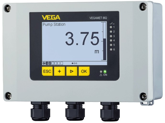 Dual Channel Process Controller - 4-20mA/HART with SD Card | VEGA VEGAMET 862