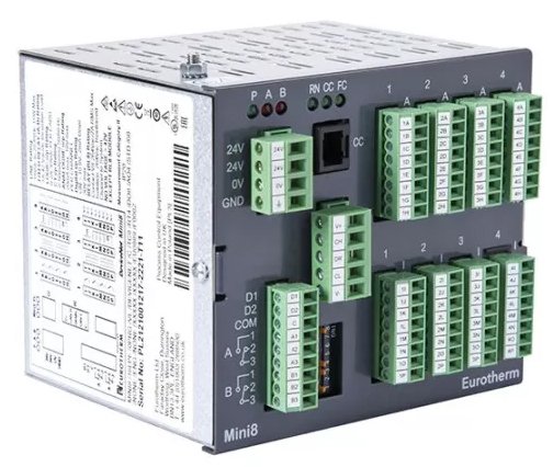 Modular DIN Rail Controller - High Density I/O | Eurotherm Mini8