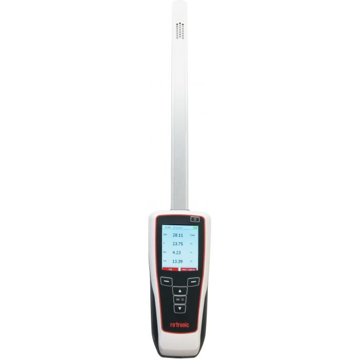 Handheld Humidity Temperature Meter - Paper Textile Testing | Rotronic Hygropalm HP-GTS