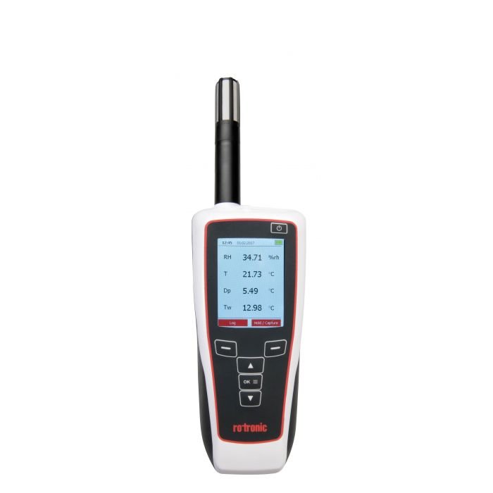 Handheld Humidity Meter - Fixed Probe | Rotronic HygroPalm HP31