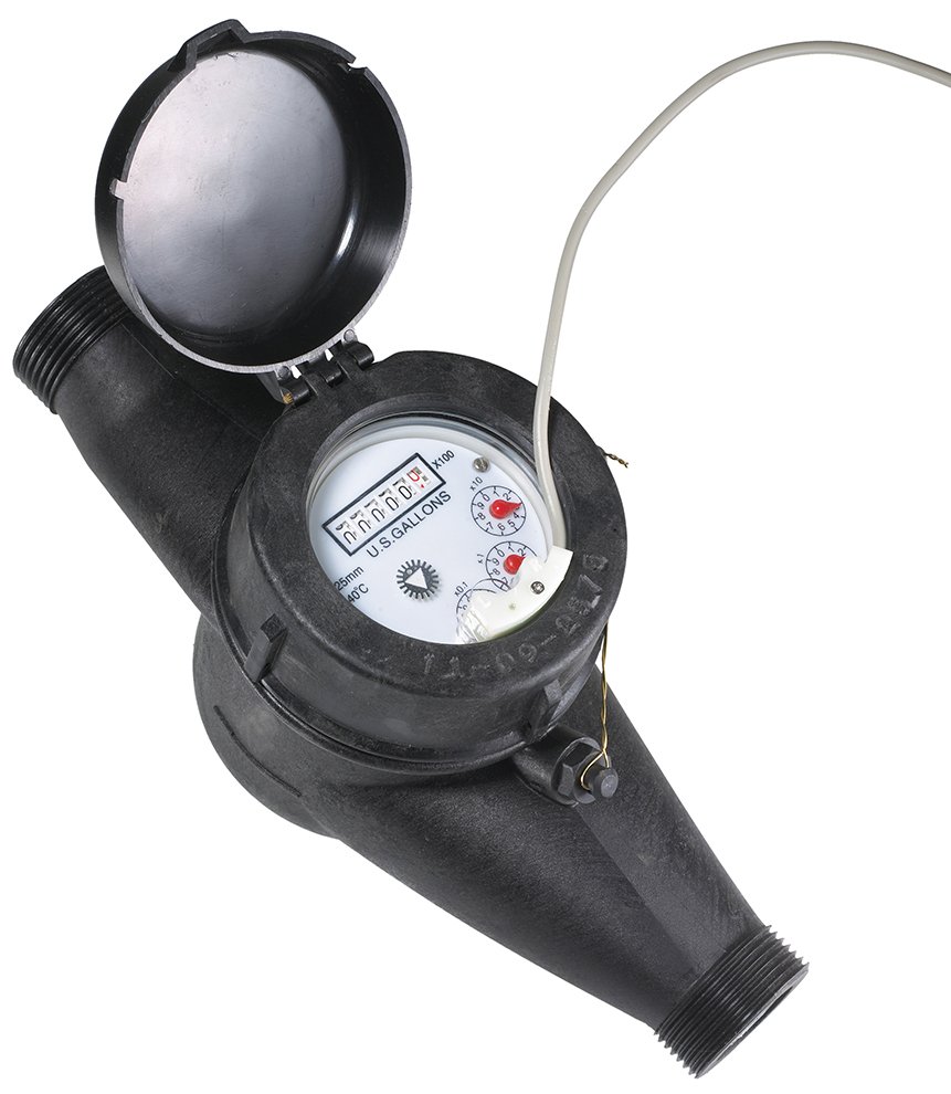 Multi-Jet Water Meter - Cold/Hot, 105/194°F, Pulse | FloCat ACS Series