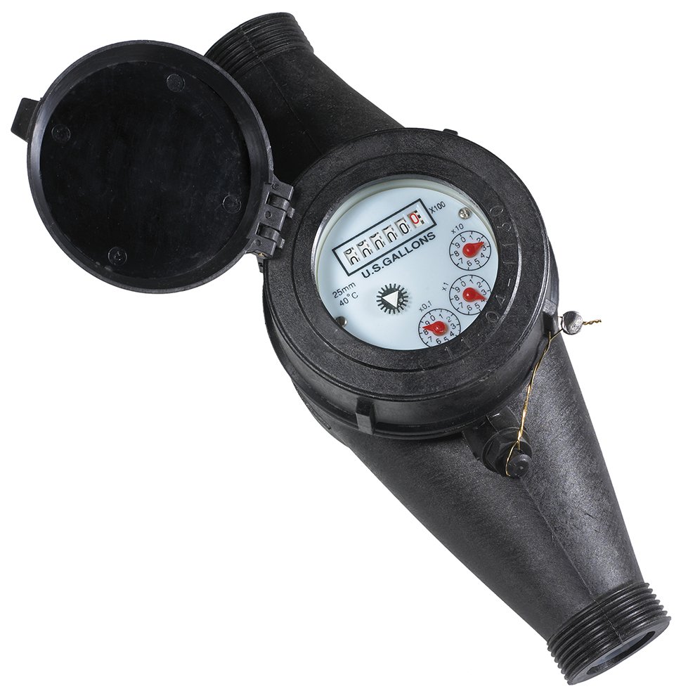 Multi-Jet Water Meter - Cold/Hot, 105/194°F, Pulse | FloCat ACS Series