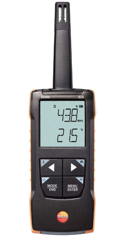 Thermo Hygrometer - Removable Probe Head | Testo 625