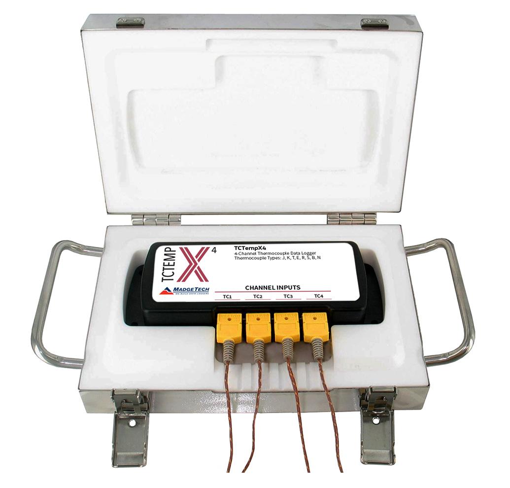 Oven Temperature Recorder - 662°F, 4/8 Channels | MadgeTech ThermoVaultX