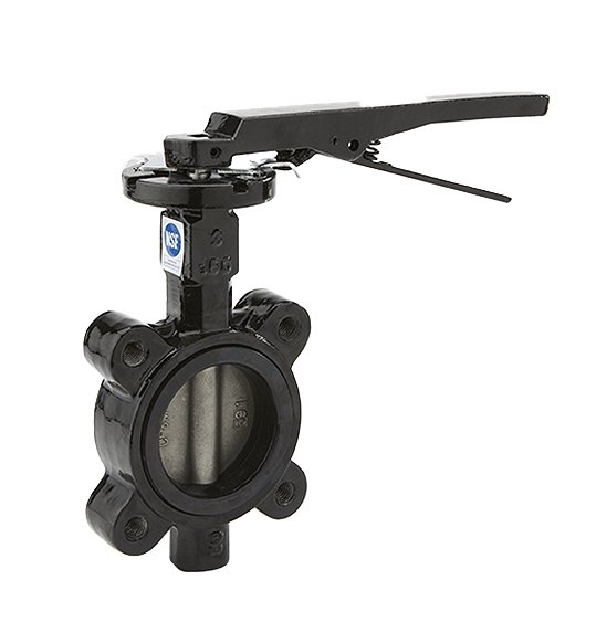 JFlow Controls 80/81 Series Resilient Seated Butterfly Valve - Class 125/150, ISO 5211