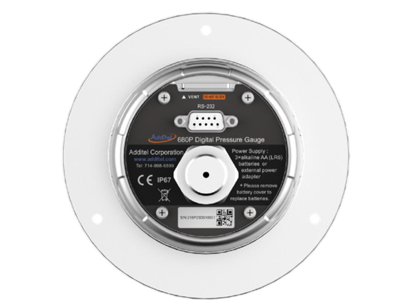 Panel Mount Digital Pressure Gauge | Additel ADT680P
