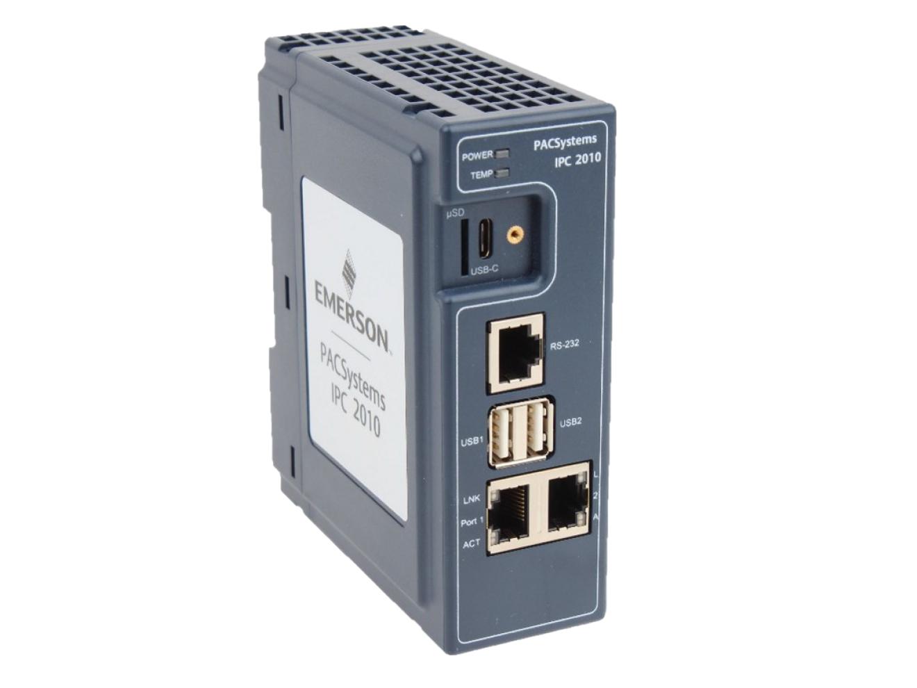 Fanless Industrial PC with Ubuntu Linux | Emerson PACSystems IPC 2010